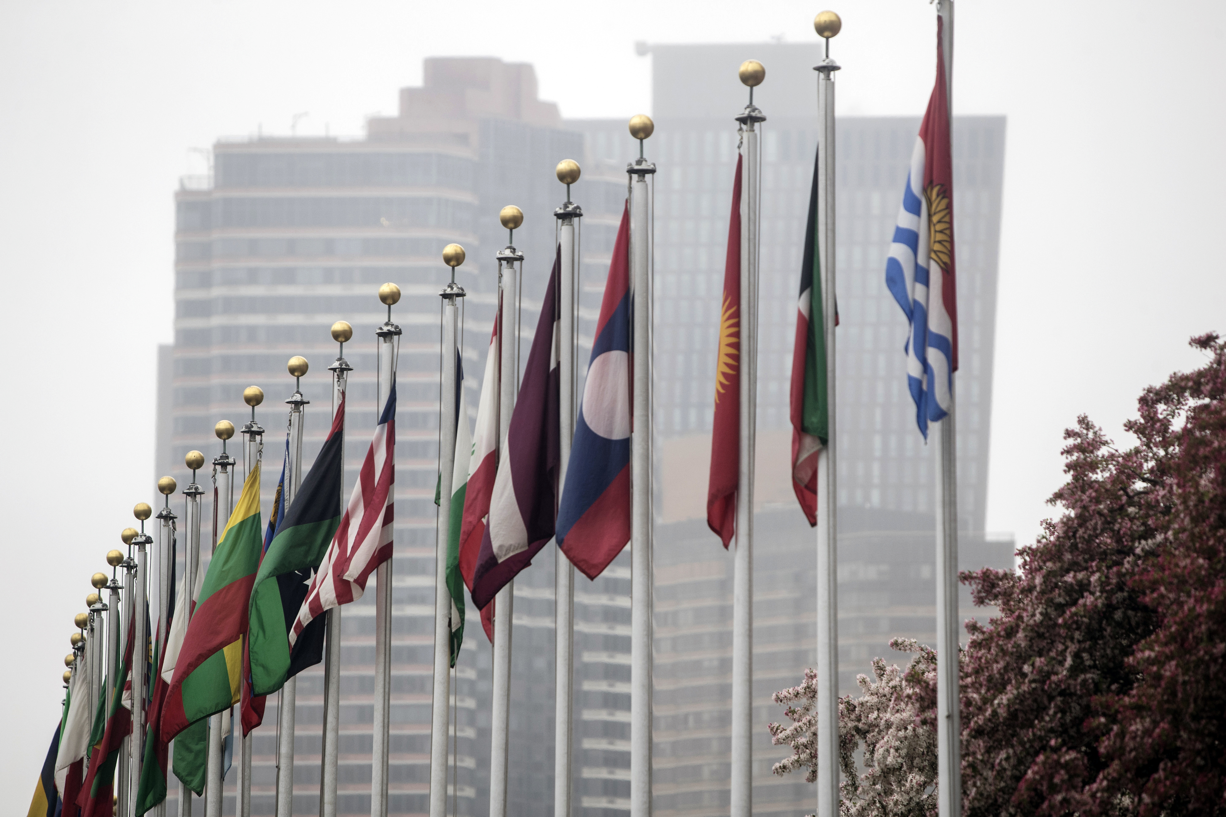 UN Headquarters As President Trump Weighs Withdrawing From Iran Nuclear Deal