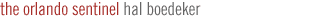 The Orlando Sentinel � Hal Boedeker